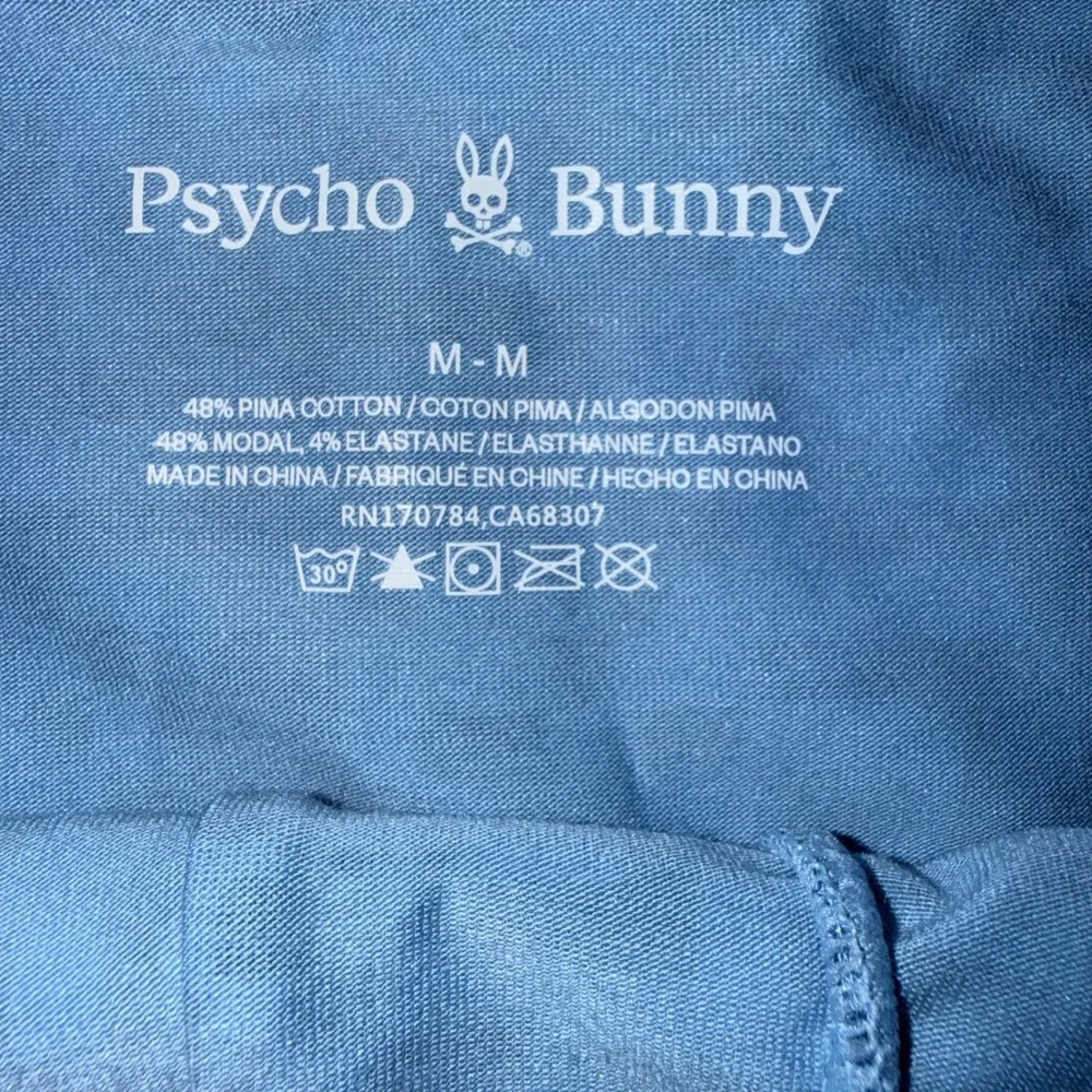Psycho Bunny Mens Medium Blue Josh Boxer Briefs NWT